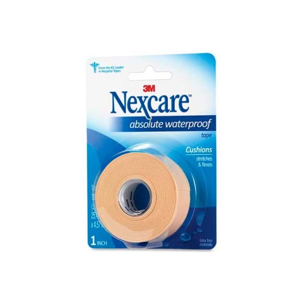 3M First Aid Waterproof Tape, 15'L x 1"W, Flexible MMM731 - main